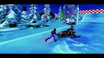 Spiderman Captain America & Thor Having fun in the Snow | Disney Marvel Movie-Game superheroes