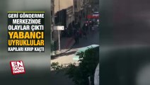 Göçmenler Geri Gönderme Merkezi'nde isyan çıkardı