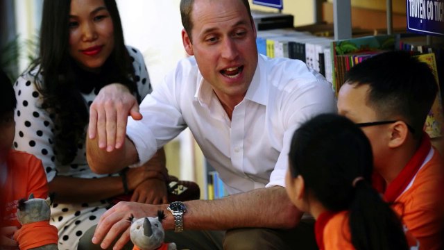 Le prince William a du mal avec ses enfants