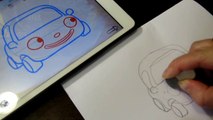 How to draw Pororo Tu-Tu for kids Как нарисовать Tu-Tu мультфильм Пороро для детей