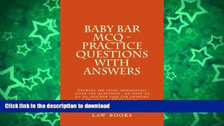 FAVORITE BOOK  Baby Bar MCQ - Practice Questions With Answers: Answers are given immediately