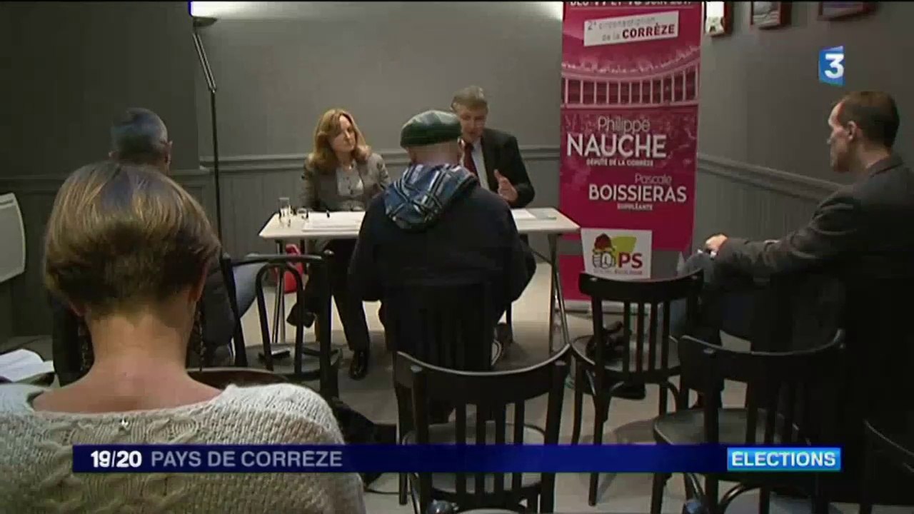Présentation de la candidature à l'investiture du PS de Philippe NAUCHE et Pascale BOISSIERAS 2e circo Corrèze