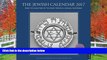 Online eBook The Jewish Calendar 2017: Jewish Year 5777 16-Month Wall Calendar