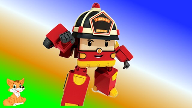Мультик про машинки РОБОКАР ПОЛИ пазлы для детей Car Puzzle ROBOCAR POLI