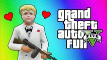 GTA 5 Online Funny Moments - Valentine s Day Massacre DLC, Kisses, Cupid Mask, Roosevelt Vehicle!