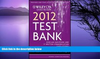 Big Deals  Wiley CPA Exam Review 2012 Test Bank 1 Year Access, Business Environments and Concepts