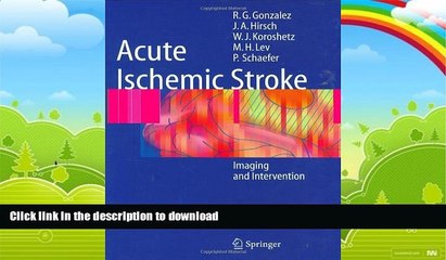 liberty books  Acute Ischemic Stroke: Imaging and Intervention online to buy