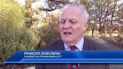 François Asselineau : un candidat atypique à la Présidentielle 2017 en visite dans la région