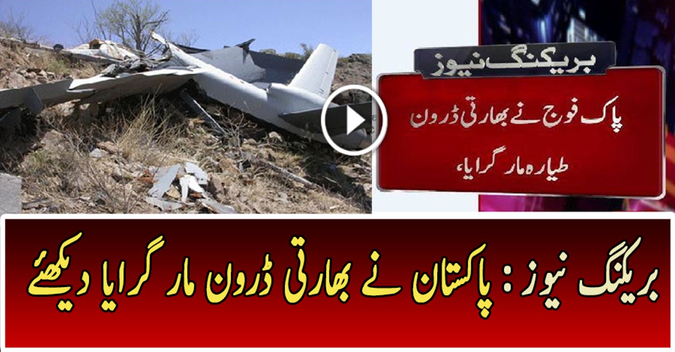 Pakistan Shoot Down Indian Drone