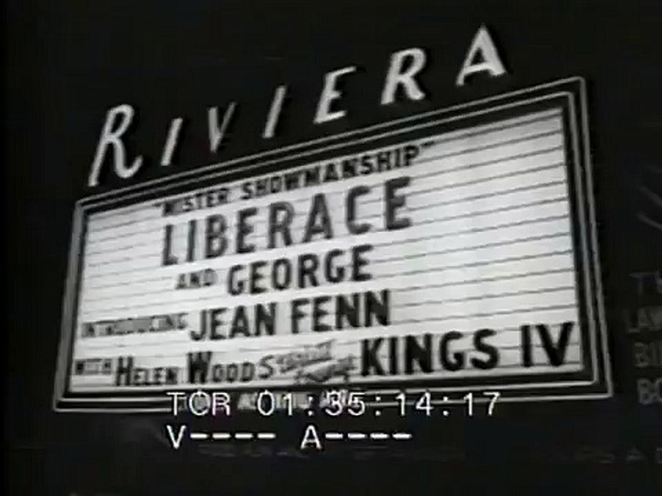 Liberace Elvis Presley Riviera Las Vegas November 1956