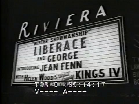 Liberace Elvis Presley Riviera Las Vegas November 1956