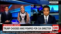 At This Hour: Breaking News: President-Elect Trump chooses Mike Pompeo For CIA Director. #CIA