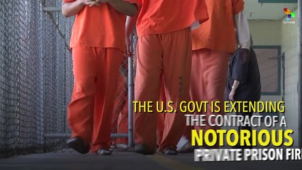 Infamous US Private Prison Contract Renewed
