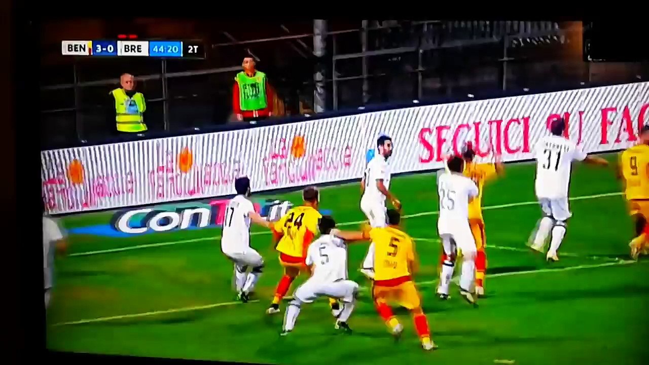 Benevento vs Brescia 4-0 Puscas Goal  Serie B  19-11-2016