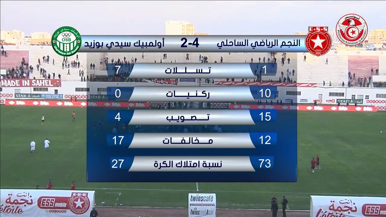 Diffusion en direct: ES Métlaoui vs ES Tunis