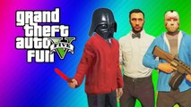 GTA 5 Online Funny Moments Gameplay - Lightsaber Dildo, Gate Glitch, Invincibility from Hookers!