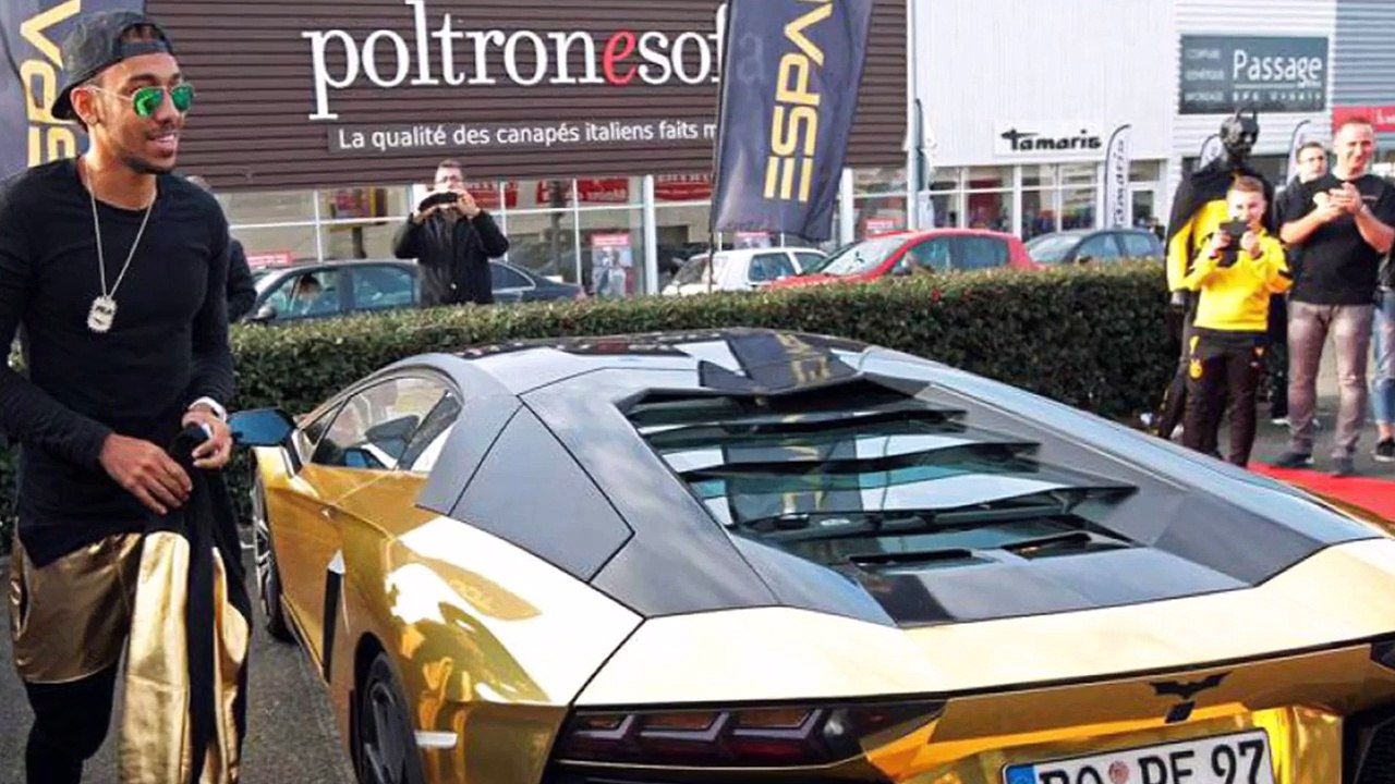 Pierre Emerick Aubameyang car collection - Footballer's Cars(Borussia Dortmund)