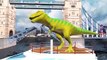 Dinosaurs Cartoon London Bridge is Falling Down Nursery Rhyme | Dinosaurs Animation Children Rhymes