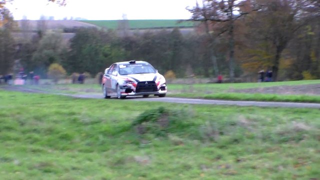 rallye de l'indre 2016 lancer evo 10#17 ES3