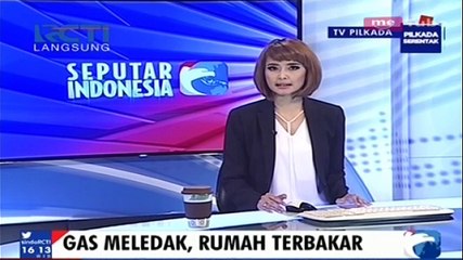 2 Rumah Terbakar Akibat Gas 3 Kg Meledak