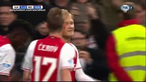 Kasper Dolberg Goal HD - Ajax 1 - 0 Nijmegen - 20.11.2016