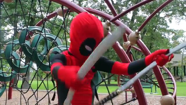 BTS Bloopers: Little Heroes Kid Deadpool Vs Supergirl Superhero Battle | Super Hero Kids BTS 3