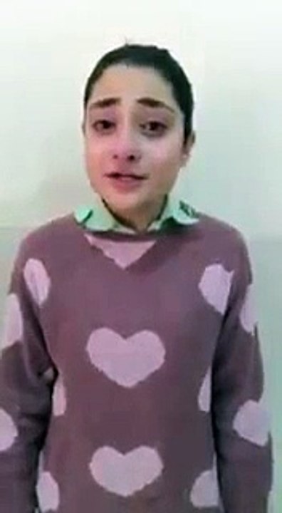 A Turkish kid who has been told to leave our country-ایک ترکی بچی پاکستانی سیاست دنوں کی کرتوتوں پر رو رہی ہے