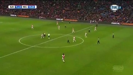 Bertrand Traore Goal - Ajax 5-0 Nijmegen