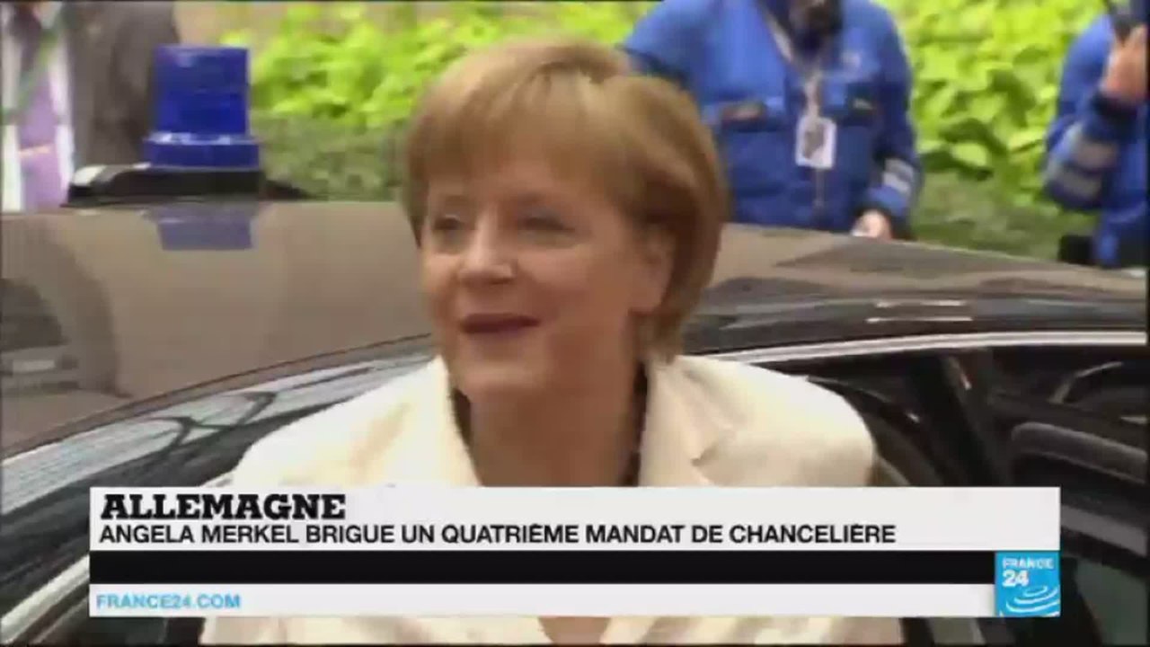 Allemagne :  "Si elle est élue, Angela Merkel égalera le record d'Helmut Kohl" avec 4 mandats consécutifs