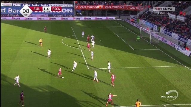 Zulte-Waregem vs Anderlecht 3-2. Alessandro Cordaro Amazing Goal Jupiler League 20-11-2016 (HD)