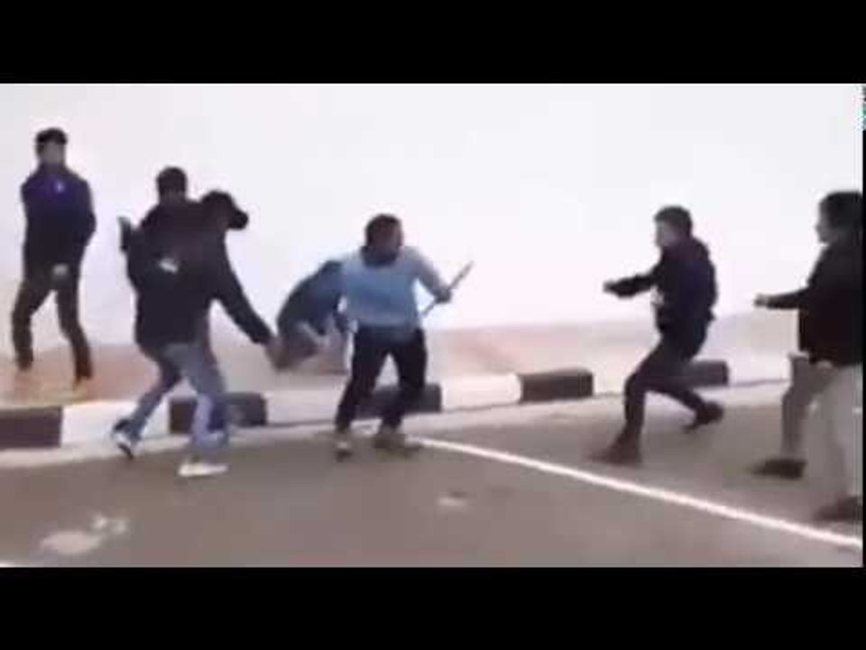 Sikkim vs Himachal students Fighting Caught on camera.