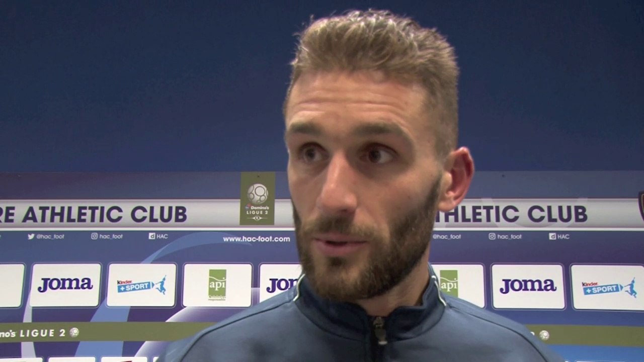 Après HAC - Amiens (0-0), réaction de Cédric Cambon