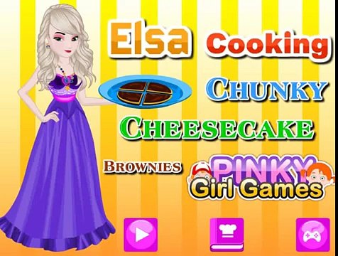 Эльза готовит очень вкусный обед Мультик игра Холодное Сердце