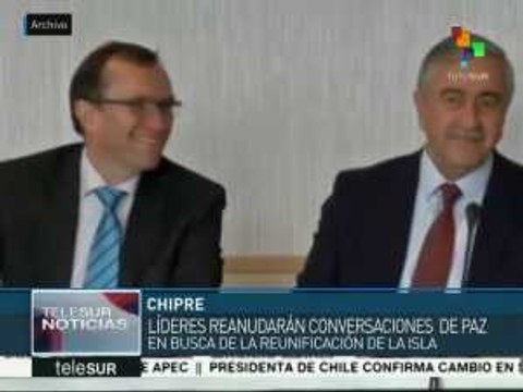 Líderes de Chipre reanudarán conversaciones para la reunificación
