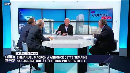 Le choix du Comex: Emmanuel Macron a annoncé cette semaine sa candidature - 18/11