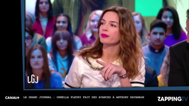 Le Grand Journal : Ornella Fleury fait des avances à Anthony Kavanagh