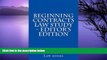 Big Deals  Beginning Contracts law Study - editor s edition: 9 dollars 99 cents only! Electronic