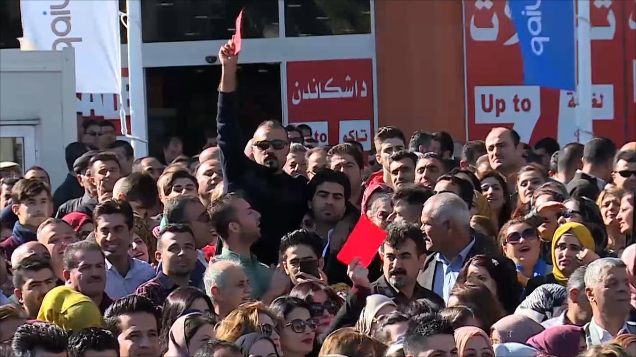 مظاهرات بكردستان العراق احتجاجا على تأخر الرواتب