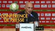 Conférence de presse AC Ajaccio - RC Strasbourg Alsace (2-0) : Olivier PANTALONI (ACA) - Thierry LAUREY (RCSA) - 2016/2017