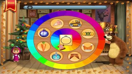 Развивающая игра Маша и медведь две серии под ряд (игры для девочек)
