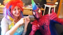 Spiderman vs Spider Doctor Surgery In Real Life! w/ Spider-Man Doll Frozen Elsa & Funny Superhero!