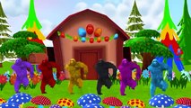 Dinosaur Attack People Animals Finger Family | Gorilla Nursery Rhymes | Animals Rhymes Collection
