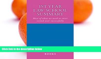 Big Deals  1st Year Law School Summary: - by writers of SIX published model essay Feb 2012 bar