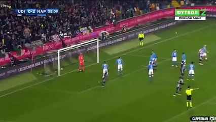 Stipe Perica Goal HD - Udinese 1-2 Napoli - 19.11.2016
