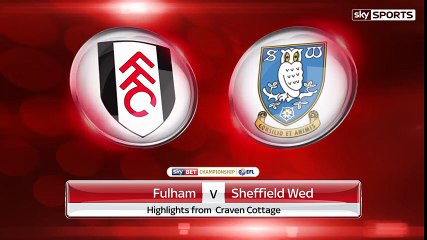 FULHAM 1-1 SHEFFIELD WEDNESDAY (CHAMPIONSHIP)