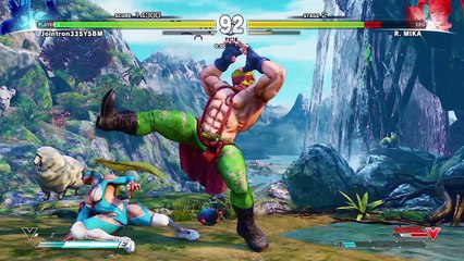LetsPlay: STREET FIGHTER V Survival Mode Alex Playthrough (Easy)