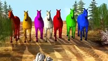 Colour Rhymes For Children | Dinosaur Cartoons For Kids | Colour Horse Songs