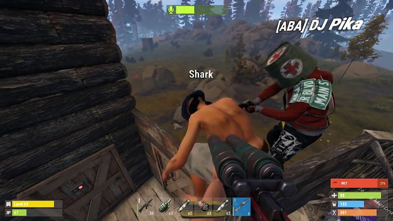 Rust Raids ▶ GOING DEEP WITH FANS #4 - Easy Wood Base Jackpot! (Lightly Modded Gameplay)