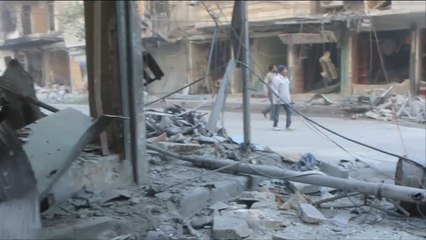 مقتل 56 في قصف قوات النظام لشرقي حلب