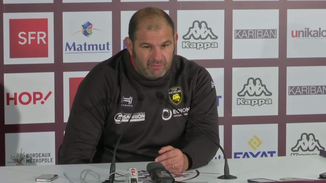 Rugby - Top 14 - La Rochelle : Collazo «Gros match de Bordeaux»